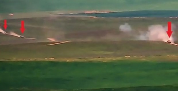 На передовой наблюдаются скопления