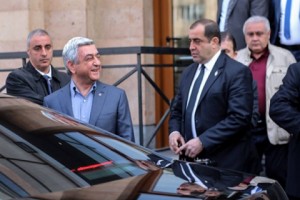 Sargsyan to Republican Party of Armenia MPs: 'Let me tell you why I resigned?'
