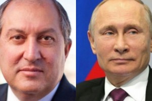 Presidents of Armenia, Russia  Discuss Political Impasse