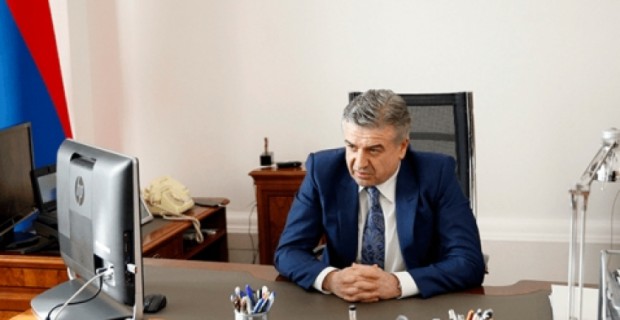 Karapetyan, Putin Talk; Endorse May 1 Election of New Armenian Prime Minister