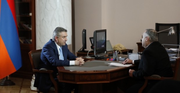 Karapetyan to Pashinyan: Come to the Parliament; Present Your Platform