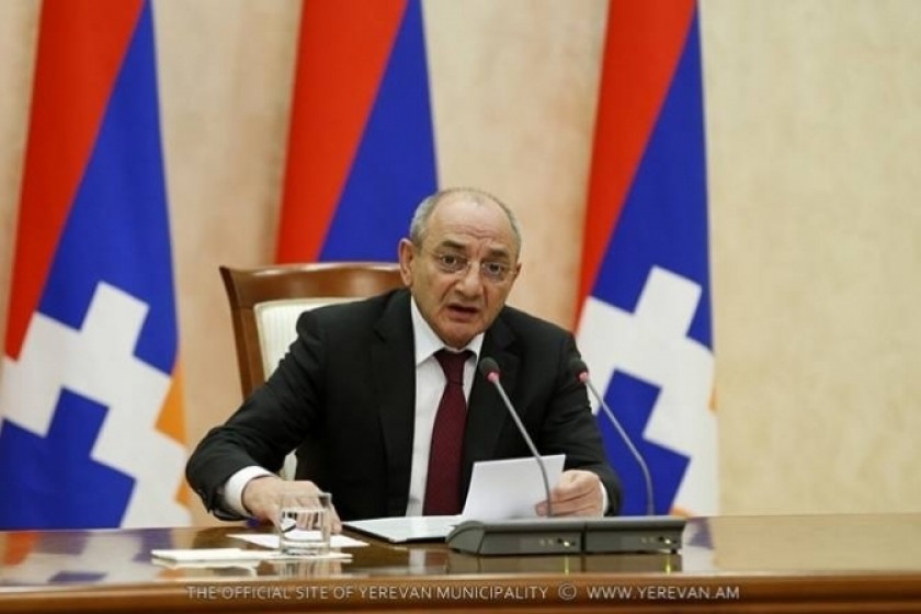Artsakh President Congratulates Nikol Pashinyan