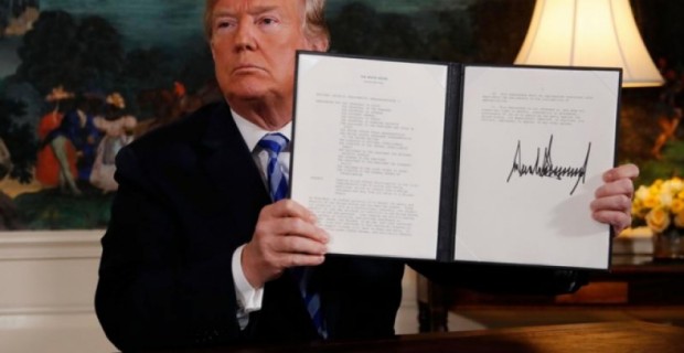 Трамп объявил о выходе США из ядерного соглашения с Ираном
