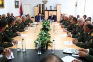 Рабочее совещание в Министерстве обороны Республики Арцах

