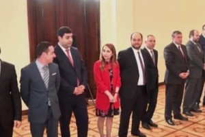 A First; New Armenian Government Members Take Oath of Office