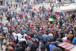 Artsakh President Assures Stepanakert Protesters the Guilty Will be Prosecuted