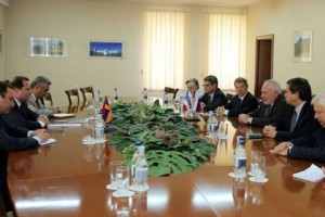 Դավիթ Տոնոյանն ընդունել է ԵԱՀԿ Մինսկի խմբի համանախագահներին