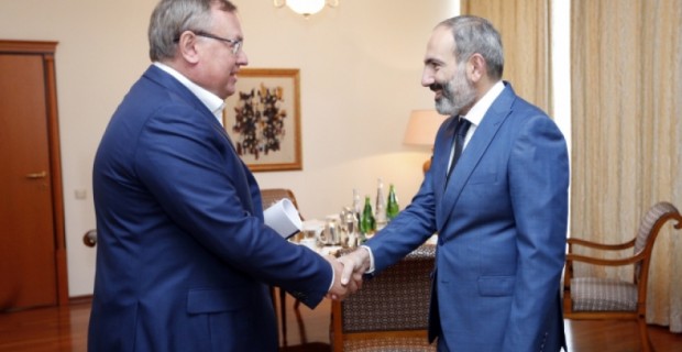 Վարչապետն Անդրեյ Կոստինի հետ քննարկել է Հայաստանում ՎՏԲ բանկի գործունեության ընդլայնմանը վերաբերող հարցեր