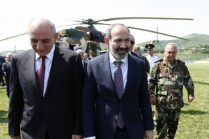 Վարչապետը ժամանել է Արցախ. Նիկոլ Փաշինյանն ու Բակո Սահակյանն այցելել են 
Ճարտարի նորակառույց Սուրբ Վարդանանք եկեղեցի