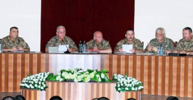 Ռազմական խորհրդի նիստ` Արցախում