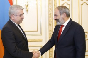 Никол Пашинян обсудил с Резой Ардаканианом вопросы расширения армяно-иранских 
экономических связей
