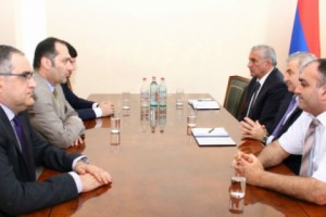 Armenian Minister of Justice in Artsakh for Talks