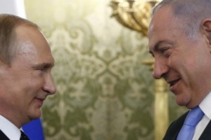 Нетаньяху заявил Путину об «успешно сбитом» около Сирии беспилотнике

