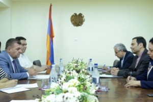 Իրանի դեսպանի հետ քննարկվել են մուլտիմոդալ բեռնափոխադրումների մեծացման հնարավորությունները