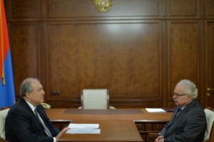 Նախագահ Արմեն Սարգսյանն ընդունել է Պետրոս Թերզյանին