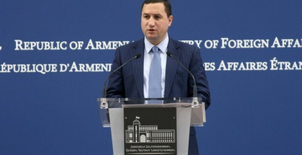 Ответ пресс-секретаря МИД Армении Тиграна Балаяна на вопрос информационного агенства 
«Арминфо»

