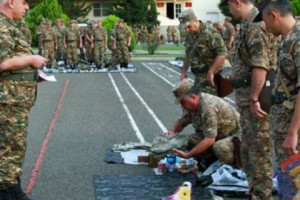 Մարզումներ Պաշտպանության բանակի շտաբում