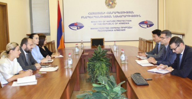Բնապահպանության նախարարության պատվիրակությունը հանդիպել է ՎԶԵԲ 
ներկայացուցիչներին