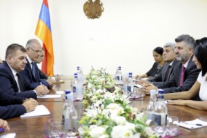 Նախարարն ընդունել է Համաշխարհային բանկի պատվիրակությանը