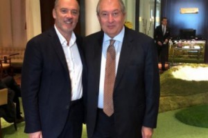 Armenian President and Orange CEO Discuss Investment Possibilities