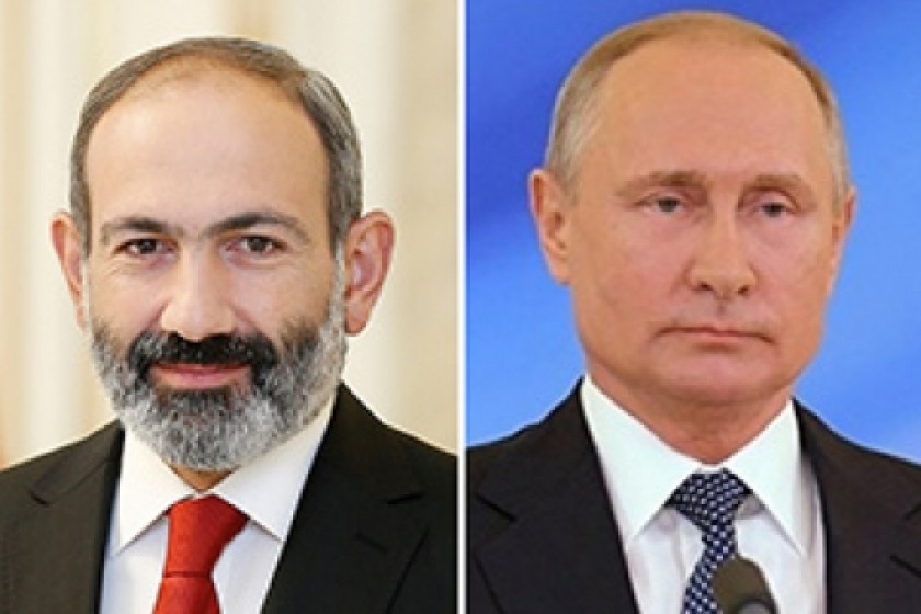 Никол Пашинян направил поздравительное послание Владимиру Путину по случаю дня 
рождения
