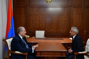 Նախագահն ընդունել է ՀՅԴ խմբակցության անդամ Սպարտակ Սեյրանյանին