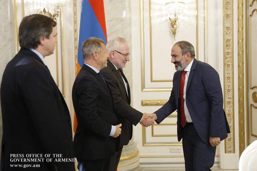 Նիկոլ Փաշինյանն ընդունել է ԵԱՀԿ Մինսկի խմբի համանախագահներին