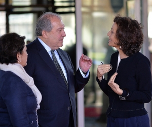 Armenian President and UNESCO Director Discuss Preserving Gyumri's Cultural Landmarks