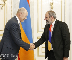 Փաշինյանը «Քրոնիմետ Մայնինգ»-ի նախագահի հետ քննարկել է Զանգեզուրի պղնձամոլիբդենային կոմբինատին վերաբերող հարցեր