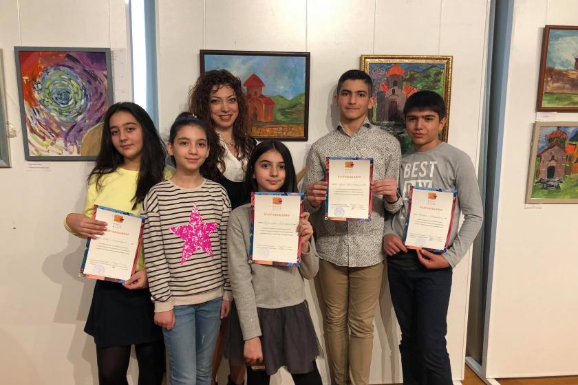 «Սարյանի հետքերով» գնացել էին երեխաները