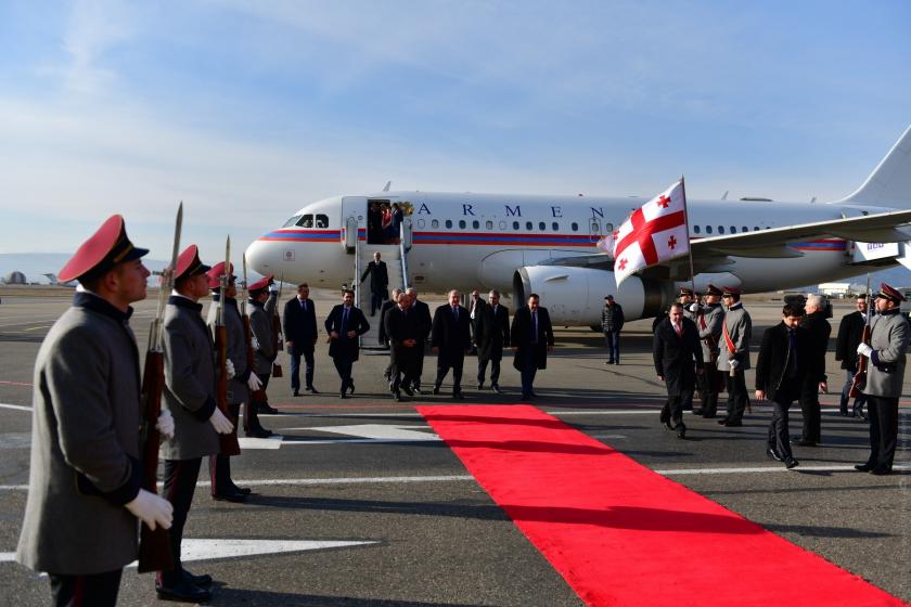 Armen Sarkissian Attends Inauguration of New Georgian President
