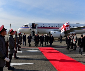 Armen Sarkissian Attends Inauguration of New Georgian President