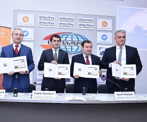 Նոր նամականիշ՝ նվիրված Հայաստանի հեռագրական գործակալության հիմնադրման 100-ամյակին