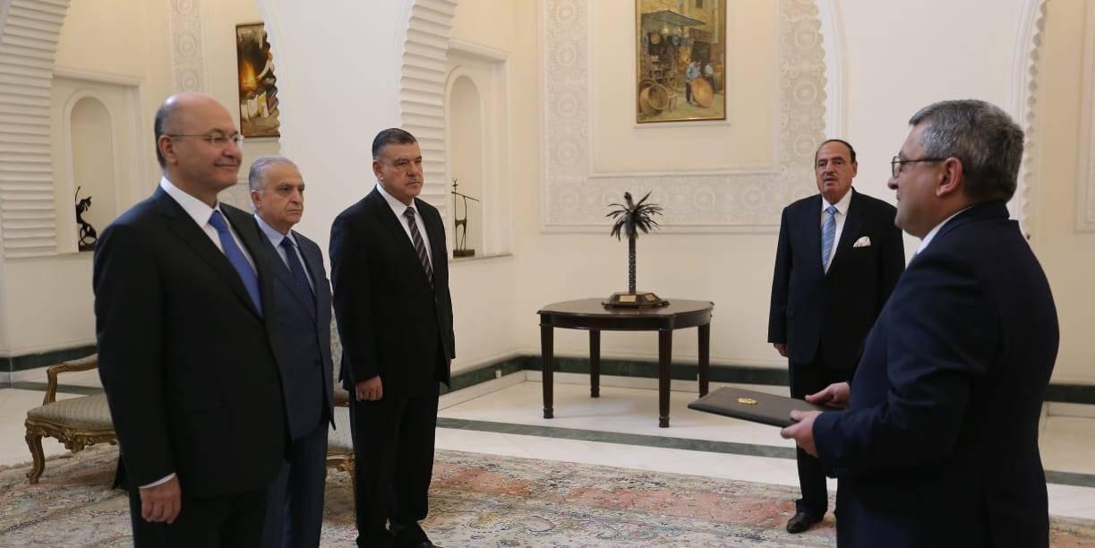 Armenian Ambassador to Iraq Presents Credentials