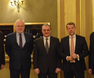 Acting Foreign Minister of Armenia and the OSCE Minsk Group Co-Chairs Meet in Paris