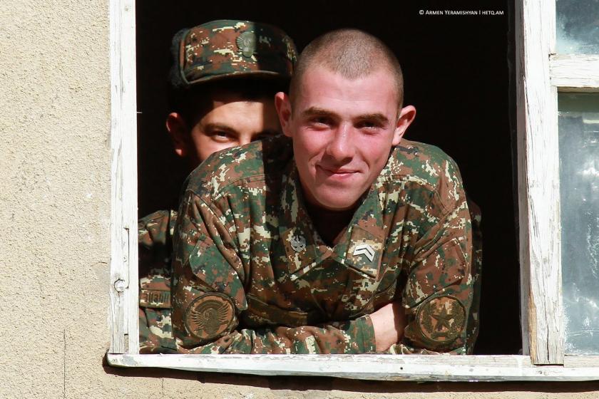 Soldiers of the 27-Year-Old Armenian Army