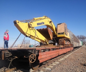 ЮКЖД впервые организовала и осуществила перевозку груза в Киргизию