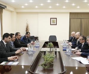 Հայկ Մարությանը ՎԶԵԲ պատվիրակության հետ քննարկել է էլեկտրական տրանսպորտի զարգացման հեռանկարը