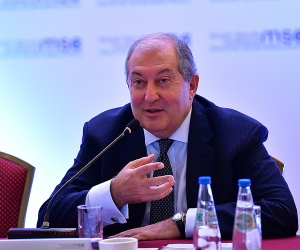 Armenian President to Attend Opening of Munich Security Conference