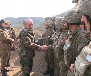 Բակո Սահակյանն այցելել է առաջնագիծ