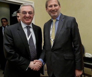 Armenian Foreign Minister and  European Commissioner for Enlargement and European Neighbourhood Policy Meet in Munich