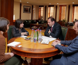 Դավիթ Տոնոյանն ընդունել է Միջազգային ճգնաժամային խմբի ծրագրերի ղեկավարին
