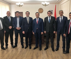 Armenian Health Minister in Artsakh on Fact-Finding Mission
