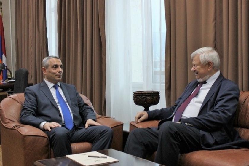 Արցախի արտգործնախարարն ընդունել է ԵԱՀԿ գործող նախագահի անձնական ներկայացուցիչին