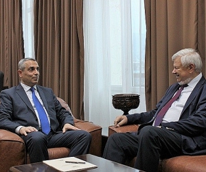 Artsakh Foreign Minister and OSCE Chairperson-in-Office Kasprzyk Meet in Stepanakert