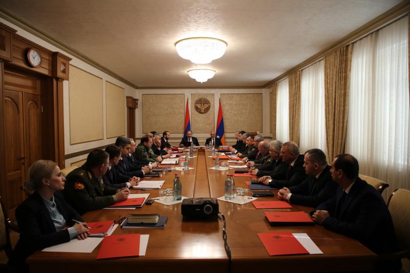 Под сопредседательством Никола Пашиняна и Бако Саакяна состоялось совместное заседание Советов безопасности Армении и Арцаха
