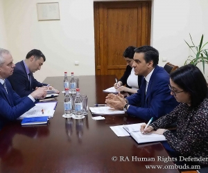 Արման Թաթոյանն ընդունել է ԵԽ Մարդու իրավունքների տնօրենին