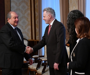 Նախագահ Արմեն Սարգսյանը հանդիպել է IBM ընկերության ներկայացուցիչներին