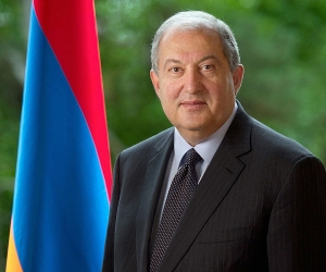Armenian President  Leaves for Artsakh