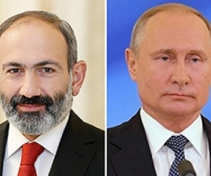 Pashinyan Telephones Putin; Discuss Aliyev Meeting